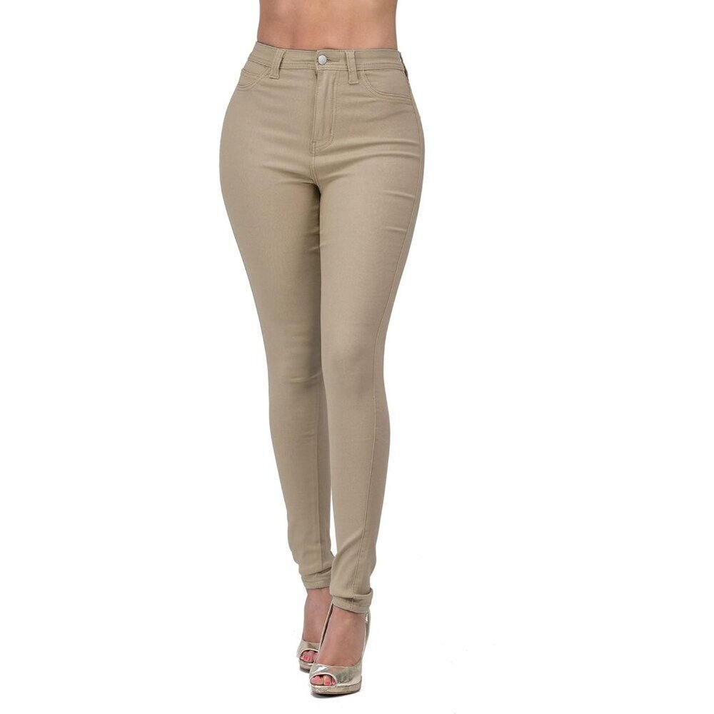 High Waisted Skinny Jeans Women Stretch Ripped Distressed for Casual Wear